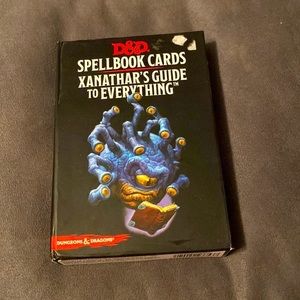 D&D SPELL BOOK CARDS